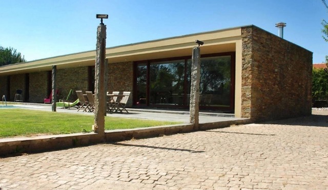 Modern architecture, countryside, spacious, bright, pool, barbecue and billiards