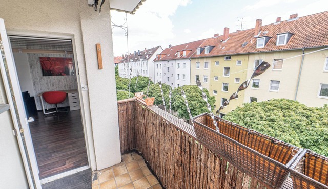 Modern 2-room apartment near the university - quiet, cozy & close to the city