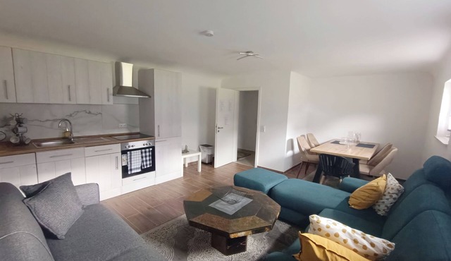 Modern 3-room apartment near Frankfurt