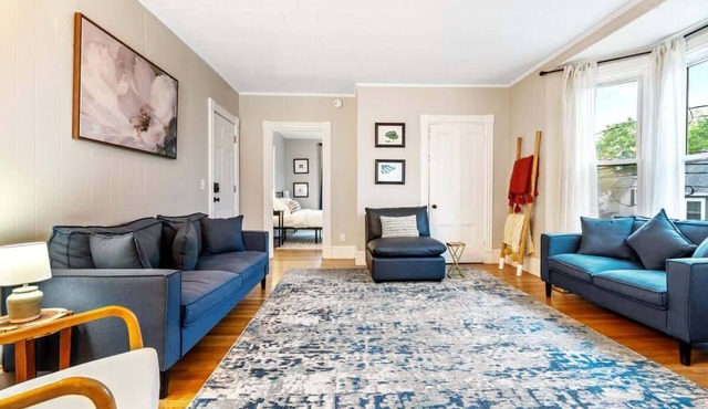 Modern 3BR | W/D + Parking | Near Portland