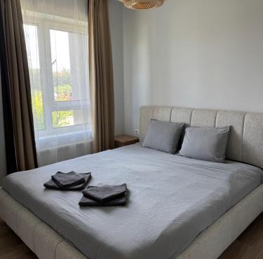 Modern 4-Room compact flat with parking in Riga