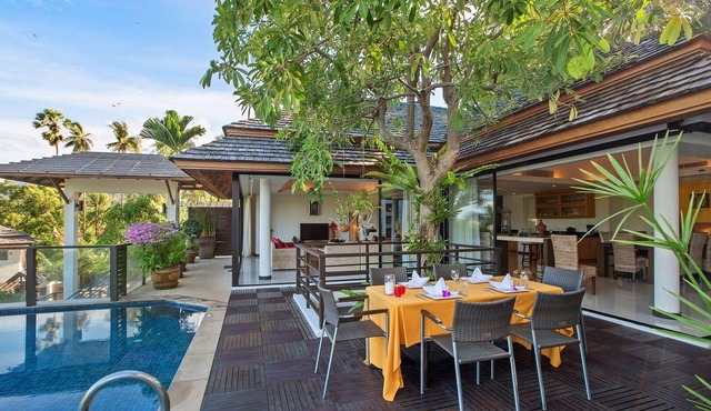 Modern 4BR Oceanview Villa | Bophut Beach