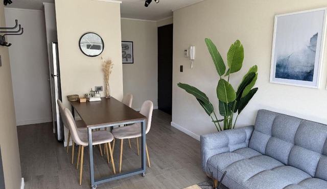 Modern and central studio in Ñuñoa