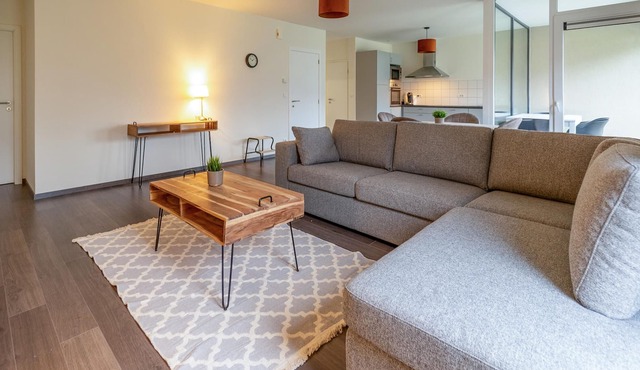 Modern and spacious vacation apartment near the Bütgenbach reservoir.