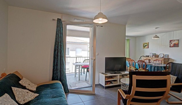 Modern Apartment with Balcony and Fiber Internet in Saint-Genest-Malifaux