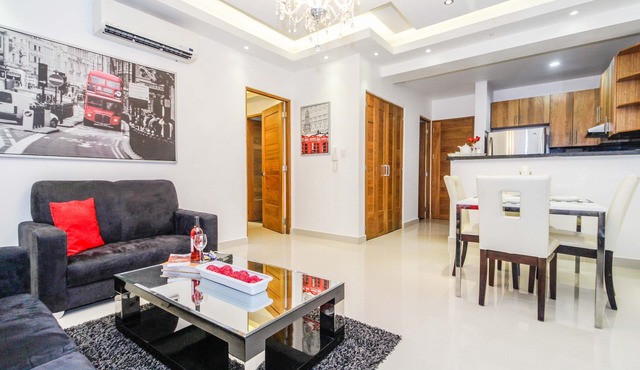 MODERN APARTMENT DOWNTOWN 1HAB PIANTINI SANTO DOMINGO