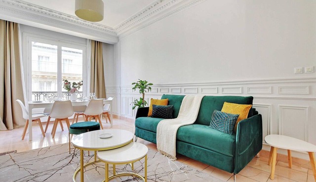 Modern Apartment - 2BD/4P - Louvre/Marais