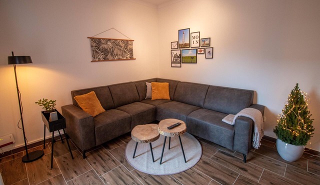 Modern apartment in the center of Greetsiel with covered terrace
