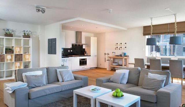 Modern apartment in the harbor of Schevening