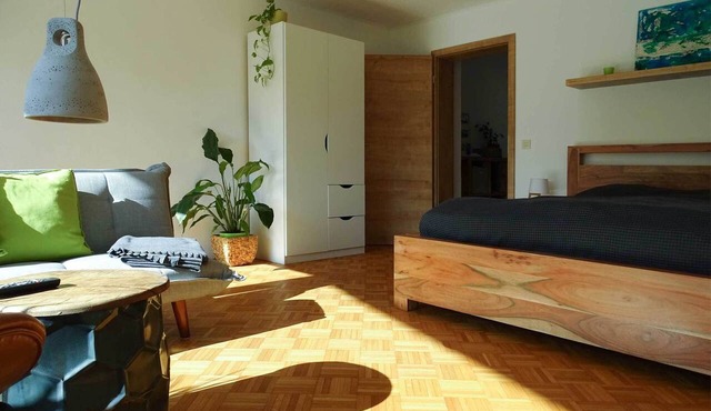 Modern apartment near the castle hill with a view of the countryside