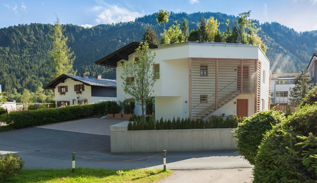 Modern apartment with mountain view and balcony