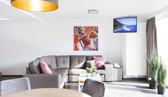 Modern apartment with sophisticated equipment