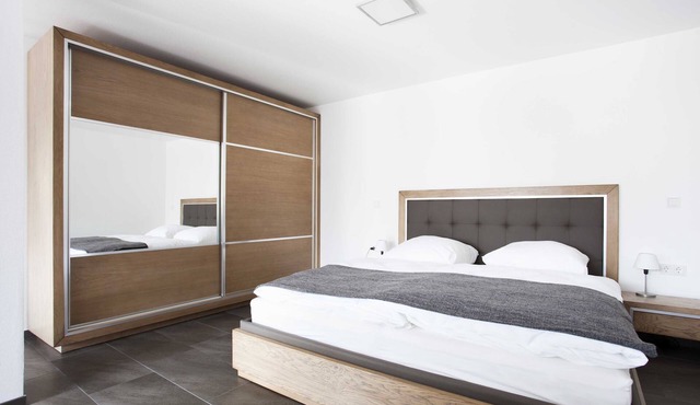 Modern apartment with upscale amenities