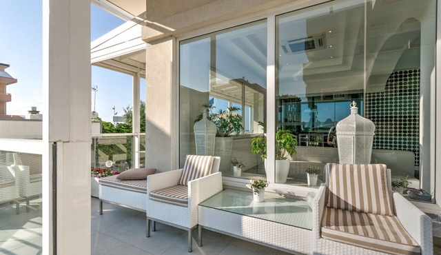 Modern Apartment with Spa in Rimini Italy