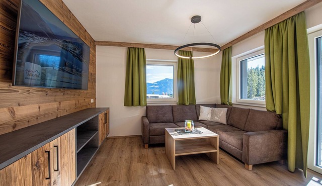 Modern apartment with mountain view, sauna, and close to the slopes