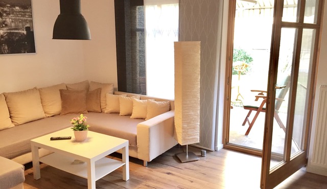 * Modern apartment with terrace and garden in the heart of Rosenheim *