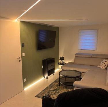 Modern room with terrace
