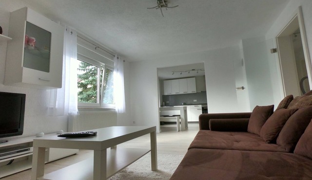 Modern bright 2.5 room apartment with large bathroom and kitchen in Trossingen