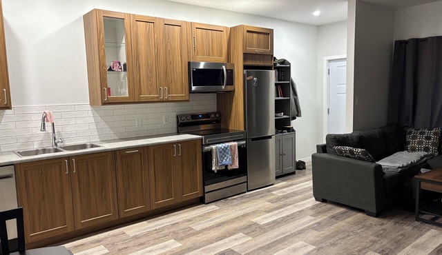 Modern cozy studio suite in Whistlebend