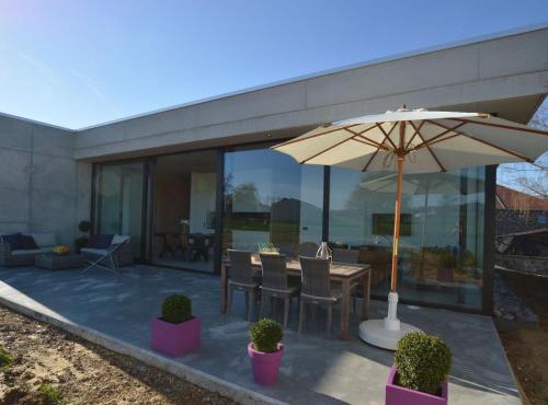 Modern Dalhem Villa with Views