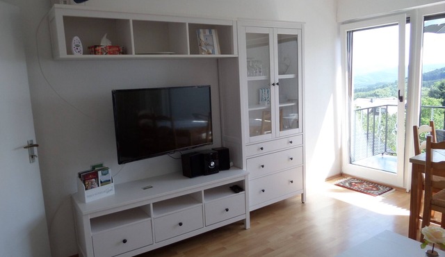 Modern comfortable apartment with balcony and beautiful views.