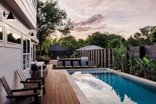 Modern Designer Home with Shared Pool