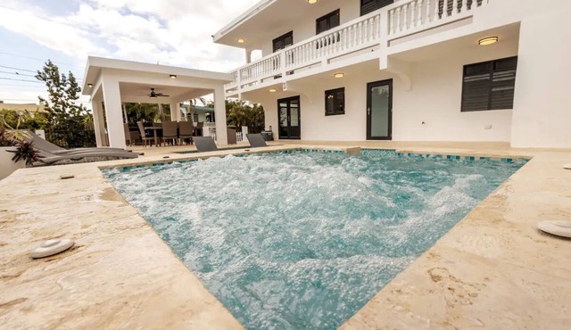 Modern Duplex with Heated Pool - Short Walk to Beach