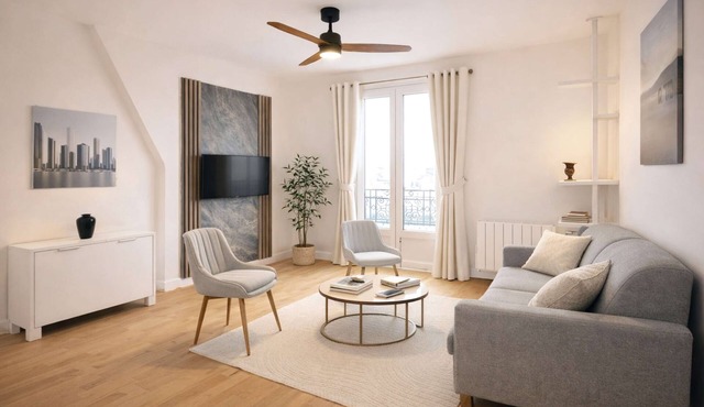Modern flat near Bercy