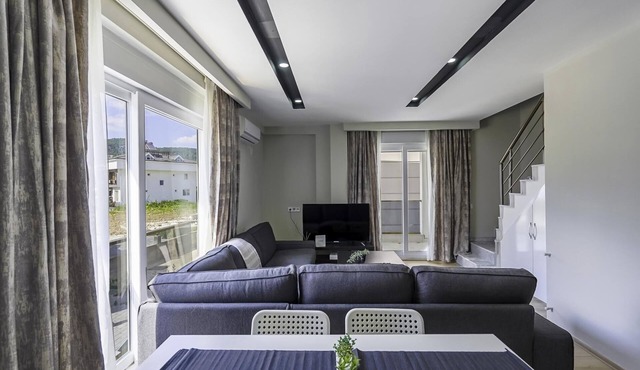 Modern Flat w Balcony 5 min to Beach in Kemer