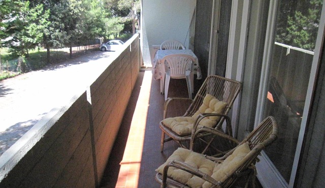 Modern flat with balcony at Grado Pineta