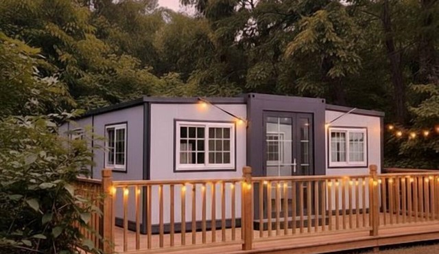 Modern Foldable Container Home with Mountain Views near Pipestem Resort, West Virginia