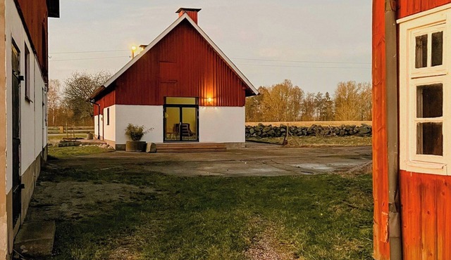 Modern guesthouse near Åsnen National Park
