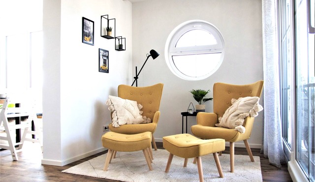 Modern heart oasis to feel good