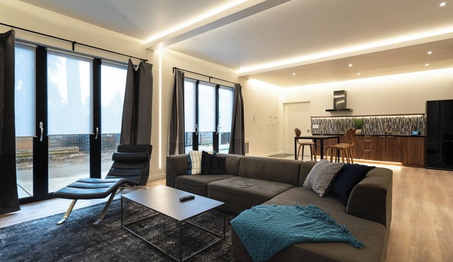 Modern High End Loft Large Central Location in wonderful Kirkland AC