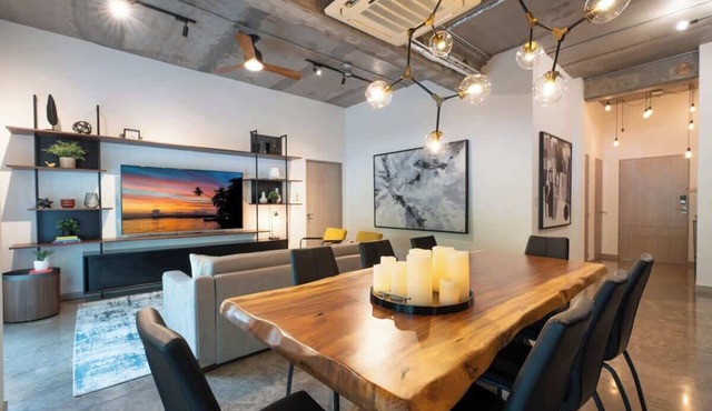 Modern Industrial Beach Condo, Sleeps 6