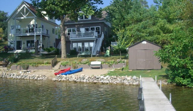 Modern Lakefront Home on Sechrist Lake (Barbee Chain of Lakes)