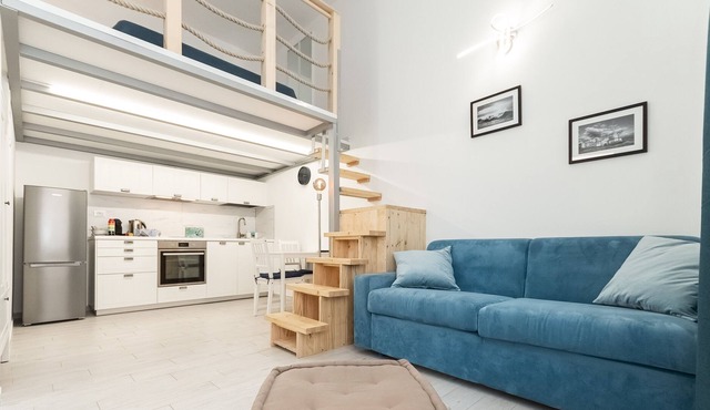 [ Modern Loft - Genoa ] A stone's throw from the sea.