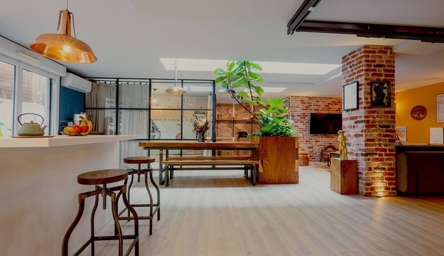 Modern loft - Nice - With parking - Air conditioning -Garden