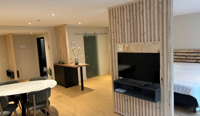 Modern loft with garden - 10 minutes from Liège