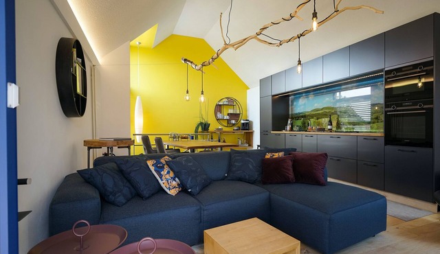 Modern loft with terrace in the Hessian KegelSpiel!