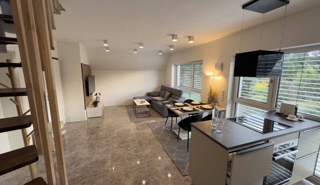 Modern maisonette apartment