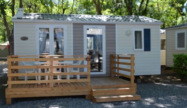 Modern mobile home with terrace - Comfort for 4 guests