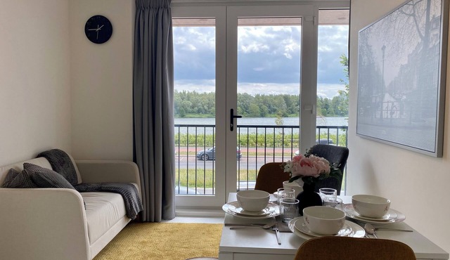 Modern Oasis in Amsterdam Ijburg: Luxurious 2-bed Apartment With Waterfront View