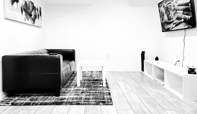 Modern One Bedroom Basement Suite With Parking