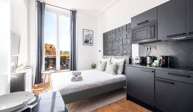 Modern & renovated studio - A/C - 300m Jean Médecin
