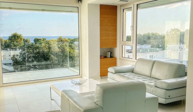 Modern seafront apartment