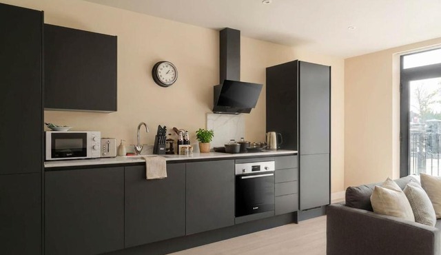 Modern & Spacious 1 Bed Apartment in Birmingham