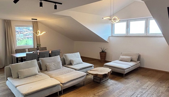 Modern, spacious apartment in Scandi style, ideal for several people