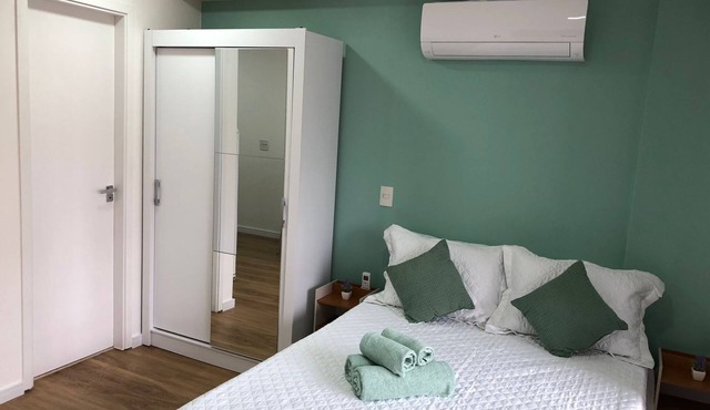 Modern studio apartment in downtown São Paulo/Comfort and convenience