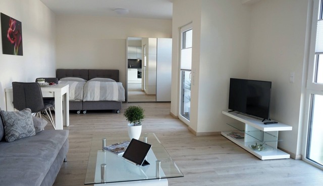 Modern studio with balcony (approx. 40 sqm)